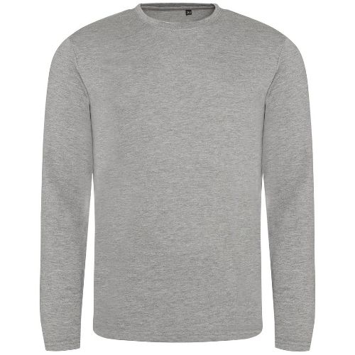 Awdis Just T's Triblend T Long Sleeve Heather Grey